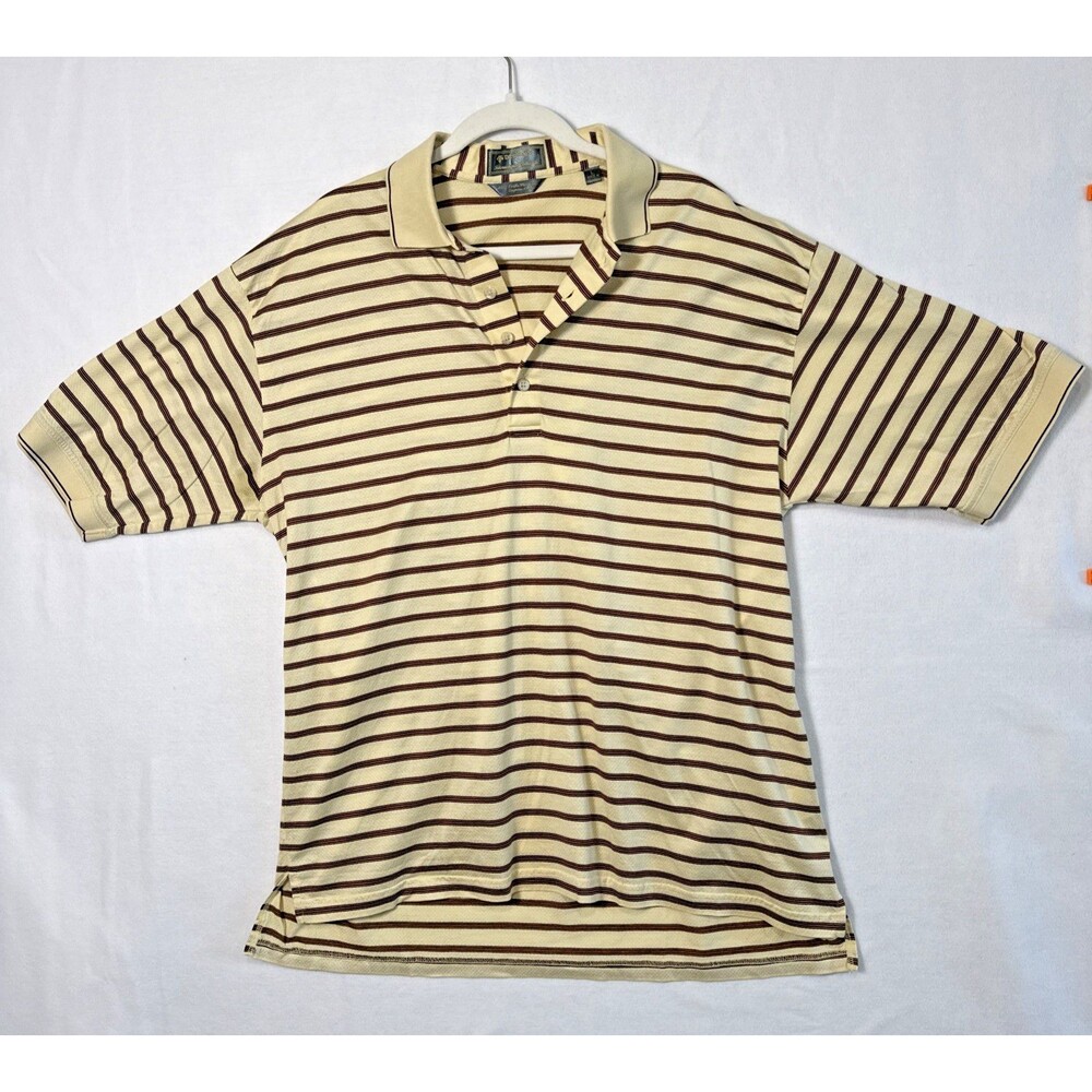 Descente International Collection 65/2 Double Mercerized Egyptian Cotton Polo Lg